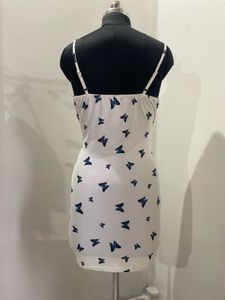 Butterfly Print Bodycon Dress