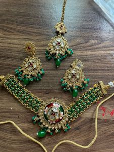 Indian Kundan Necklace Set