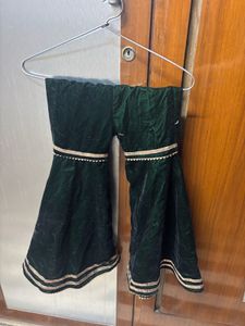 Embroidered Green Kurta