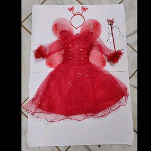 Red Butterfly Fairy Costume
