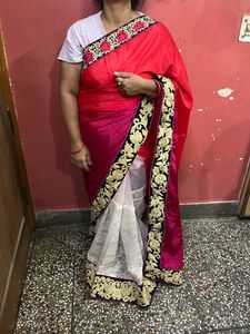 Red Saree