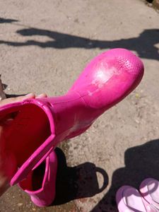 CROCS Cute Pink🎀 Rain Boots
