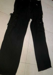 Black Cargo Pants