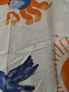 Boho Sun &amp; Nature Print Midi Dress