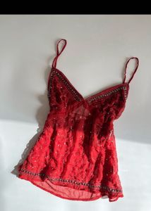 BREADED Y2k top🌶️ SALE!!