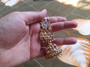 BRIDAL KUNDAN EARRING ✨️