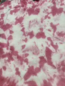 Pink &amp; White Tie-Dye T-Shirt