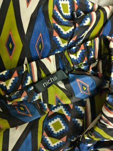 Nichii Boho Geometric Print Tube Jumpsuit