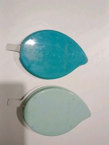 stylish leaf-shaped soap case