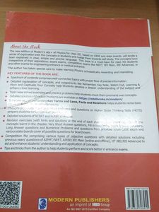 Modern's abc Physics Class 12th part 1