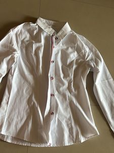 Classic White Button-Down Shirt