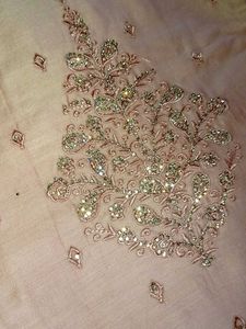 pure glace Cotton pakistani wedding &amp; festive suit