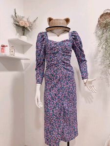 *B1G1*  Zara Purple Floral Dress