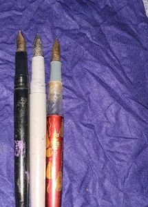 3 Vintage Fountain Pens Collection