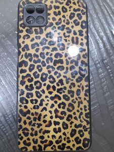 Stylish Leopard Print Phone Glass Case