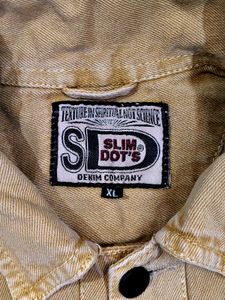 vintage Tan Denim Jacket