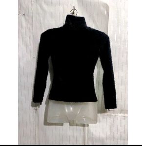 Very Soft High Neck Sweater For Girls