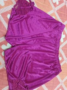 Lacy Purple Nightdress