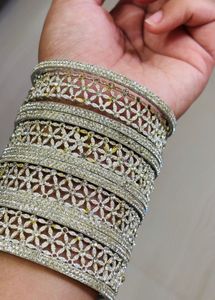Stunning Embellished Bangles