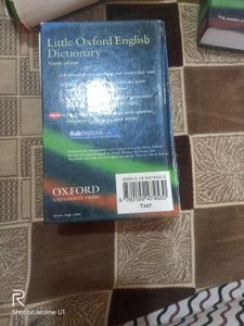 Little Oxford English Dictionary - Indian Edition