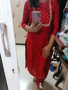Sale❤️ Sale❤️  Brand New Dress With Beautiful Jard
