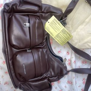 Samo Ondoh Dark Brown Shoulder Bag