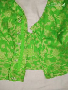 New Parrot Green Blouse