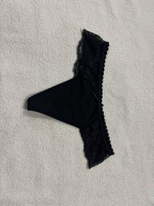 Black Sexy Thong Panty