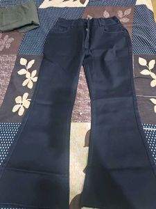 Flared Black Jeans Bell Bottom