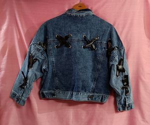 Korean Style Baggy Denim Jacket.