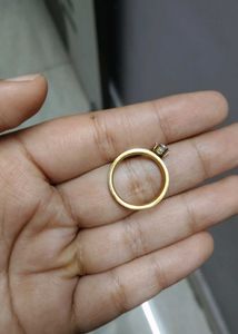 Sparkling Solitaire Ring