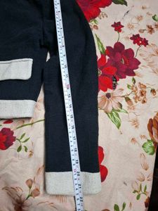 Chic Black &amp; White Cropped Jacket