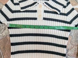 Girls striped pullover
