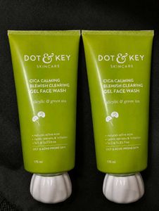 Dot & Key Cica Calming Face Wash - 2pc