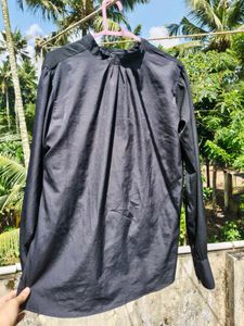 Elegant Black Long Sleeve Top