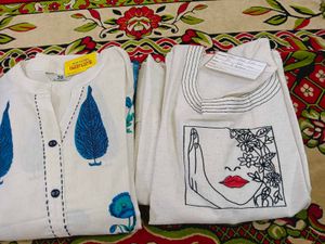 Red Placement Print 2pc Set