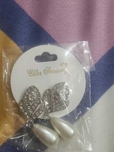 Elegant Pearl Drop Earrings