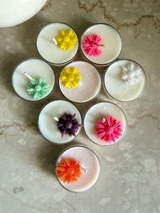 Assorted Floral Scented Tealight Candles