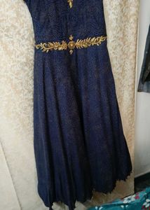 BLUE WEDDING GOWN