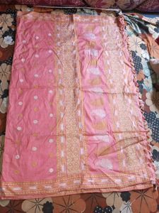 pure pat mekhela sador with blouse