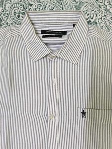Men's Striped Button-Down Shirt