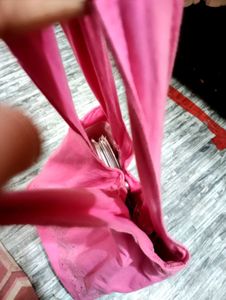 Pink Tote Bag with Sequins