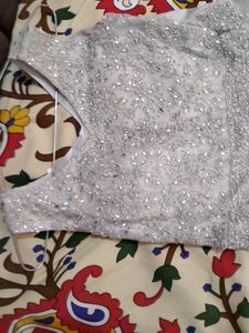 Bridal Gown With Cancan