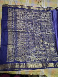 Elegant bangalore silk sari , perfect in festive s