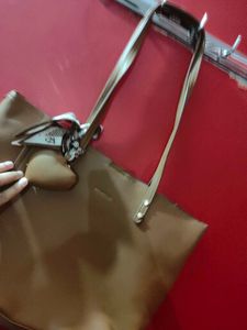 Magnolia Tote Bag with Scarf Charm