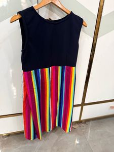 Colorful Striped Dress