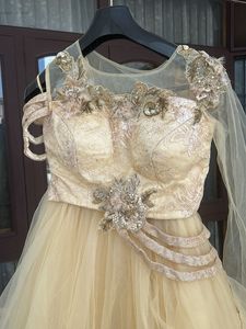 Elegant Golden Gown for Special Occasions