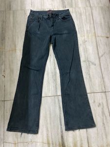 Black High Waist Bootcut Jeans