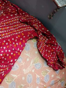 Vibrant Bandhani Print Kurta