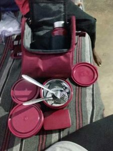 Insulated Lunch Box with Water Bottle